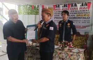 Mohamad K.Yunus Resmi Nahkodai LP.K-P-K Kabupaten Gorontalo Masa Bhakti 2026–2029 dudukperkara.com