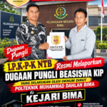 LP.K-P-K. NTB Laporkan Dugaan Praktik Pungli Dan Penggelapan Dana Beasiswa Kip Di Yayasan Politeknik Muhammad Dahlan Bima.